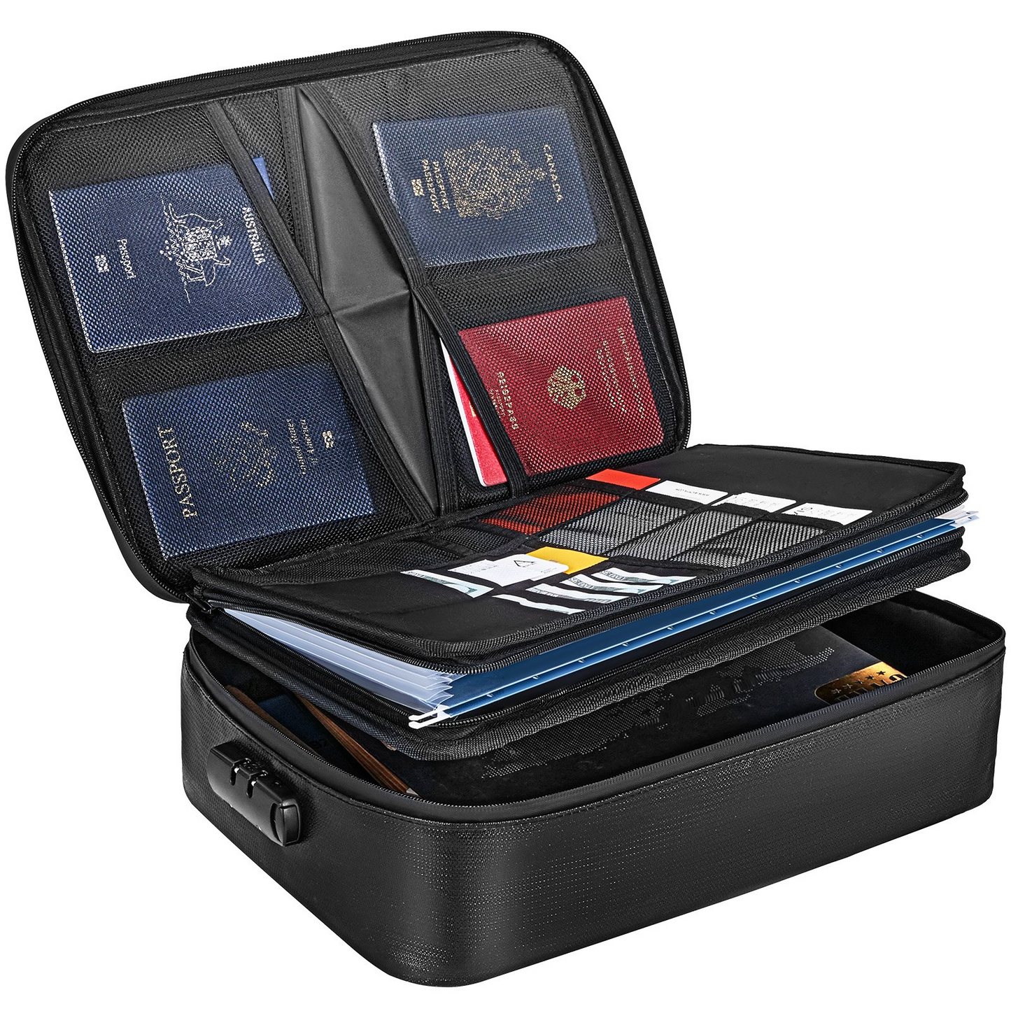VEVOR 2000℉ Fireproof Waterproof Document Box
