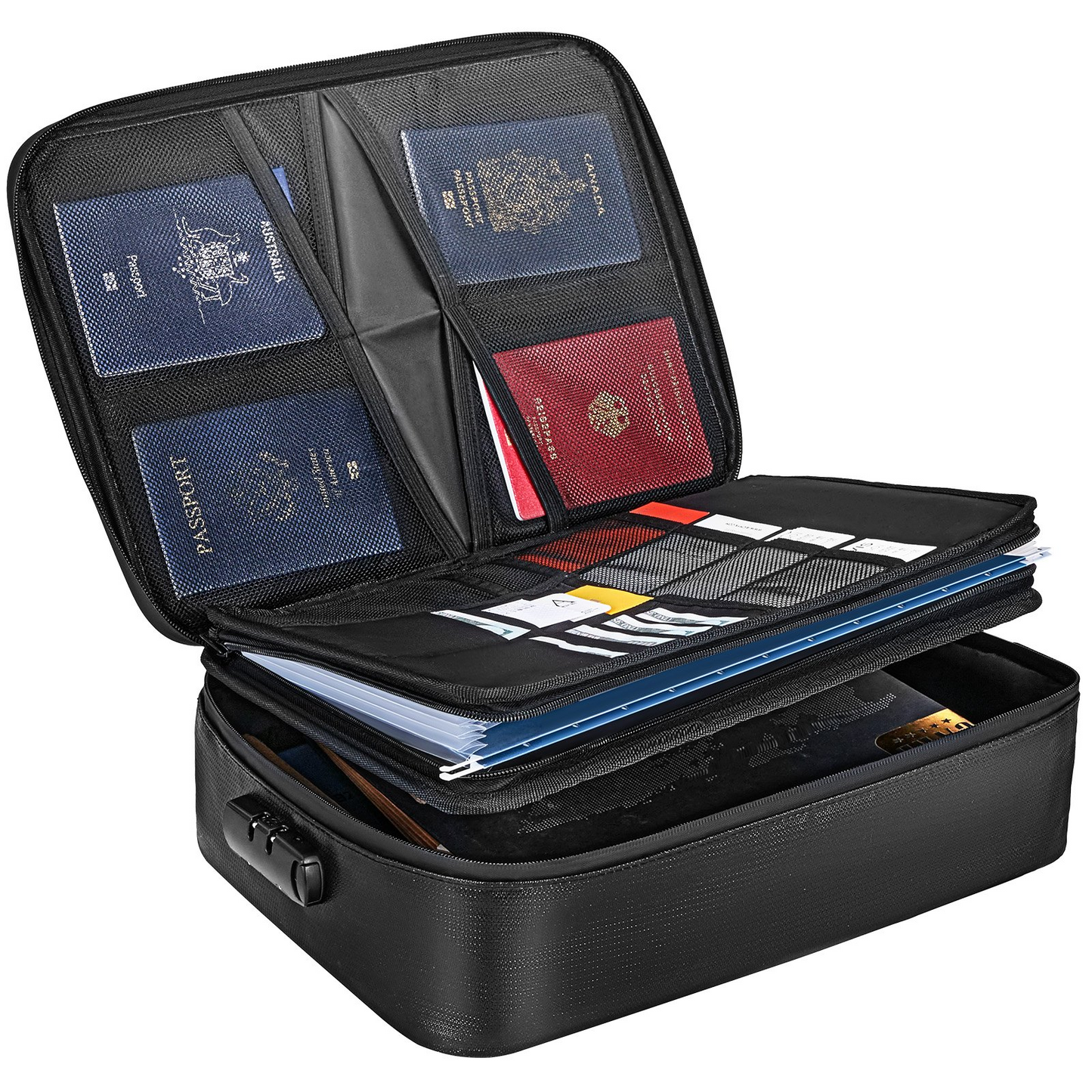 VEVOR 2000℉ Fireproof Waterproof Document Box