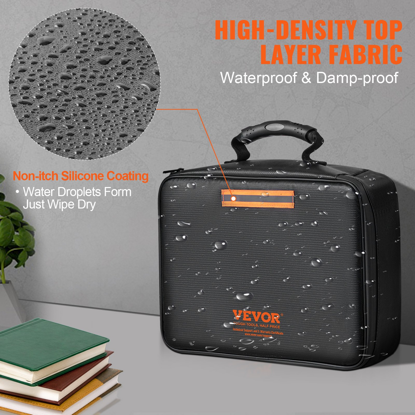 VEVOR 2000℉ Fireproof Waterproof Document Box
