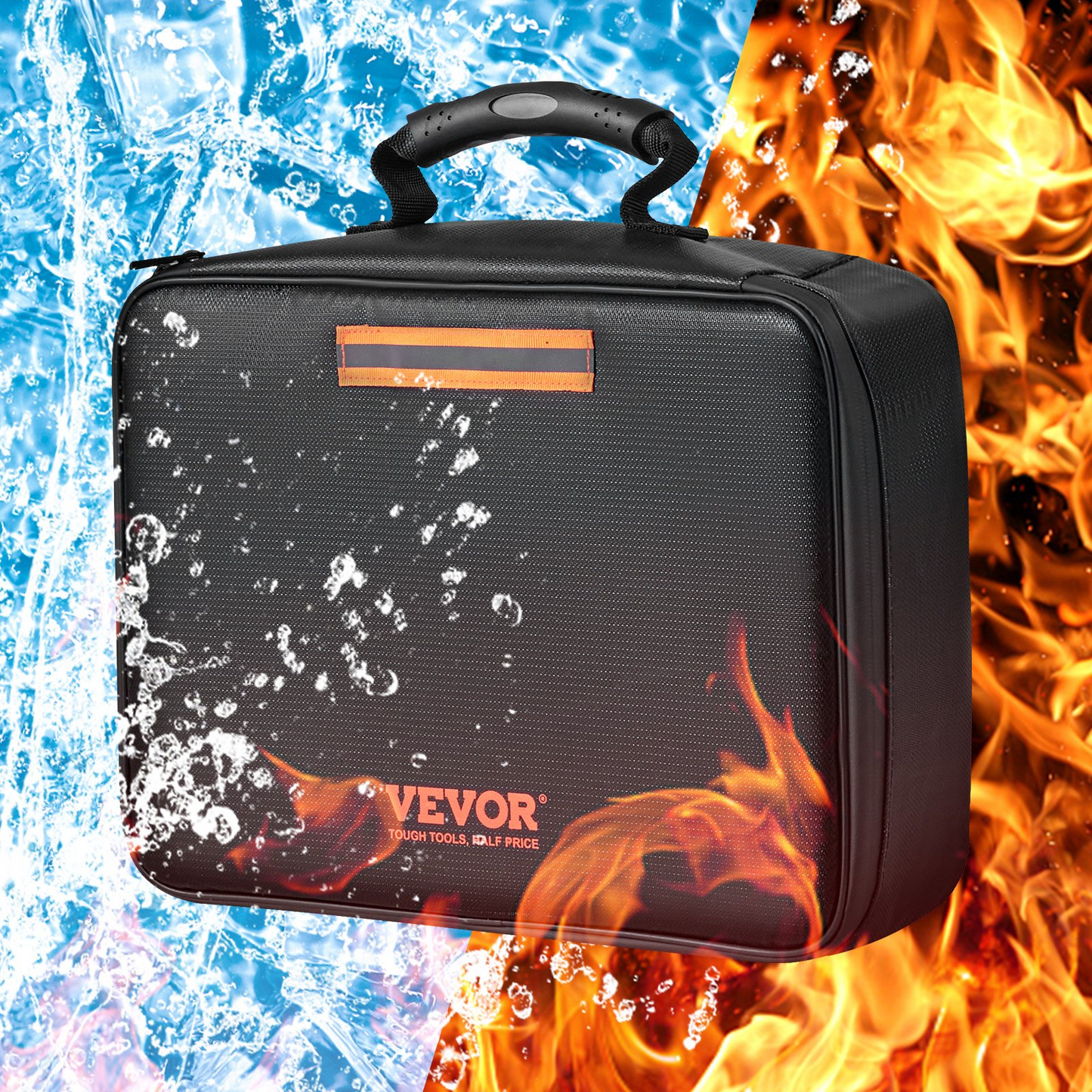 VEVOR 2000℉ Fireproof Waterproof Document Box