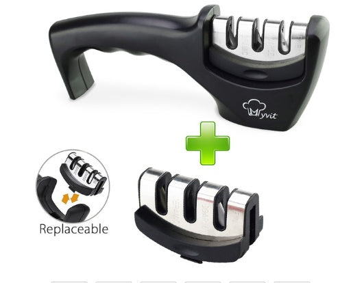 Diamond Tungsten Steel Kitchen Sharpener