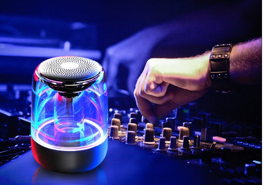 Portable Wireless Bluetooth Speaker with LED