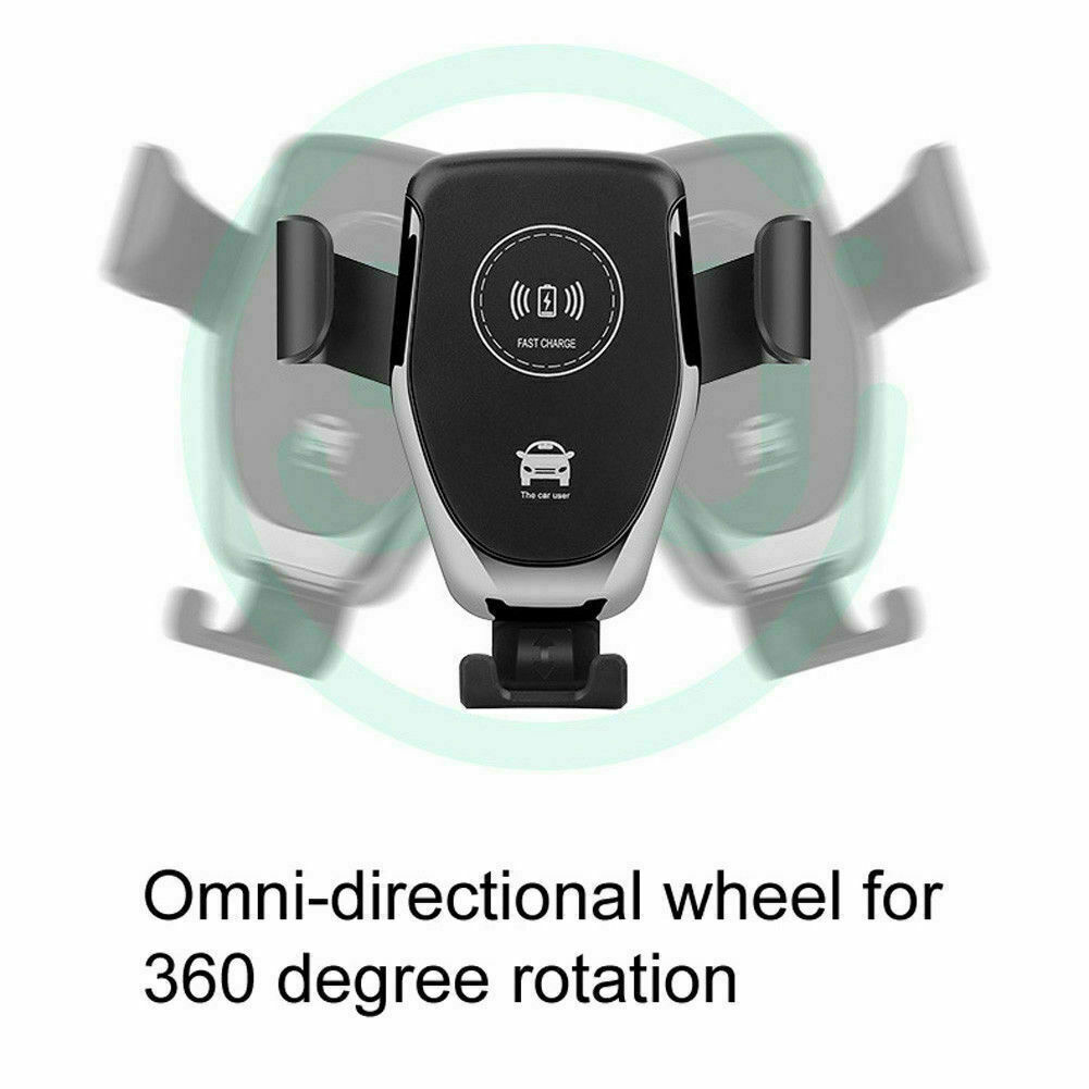 10W QI Wireless Car Charger Mount