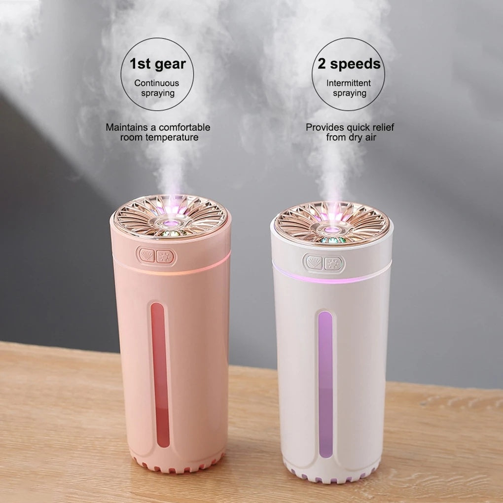 Wireless Air Humidifier with Colorful Lights - SMDShopping