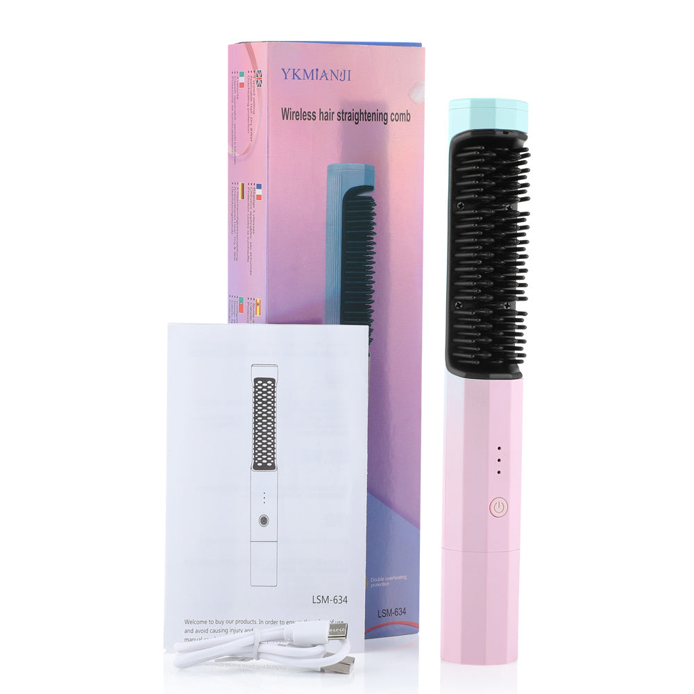 Wireless USB Hair Straightener & Curler