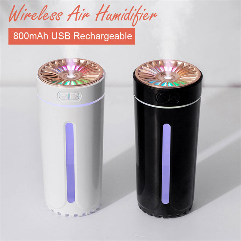 Wireless Air Humidifier with Colorful Lights - SMDShopping