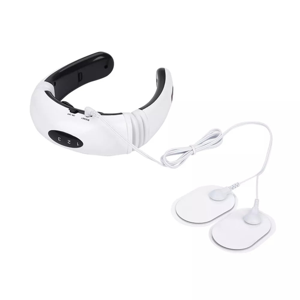 Electric TENS Neck Massager with Magnetic Therapy