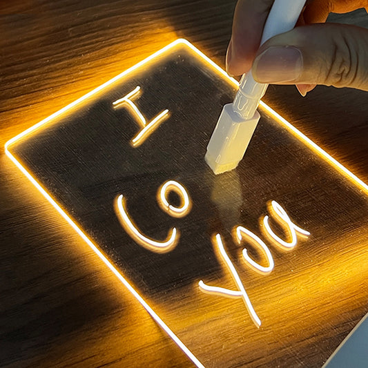 USB LED Message Board Night Light - SMDShopping