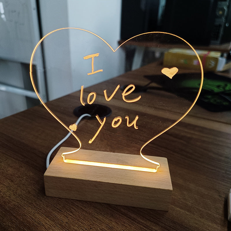 USB LED Message Board Night Light - SMDShopping